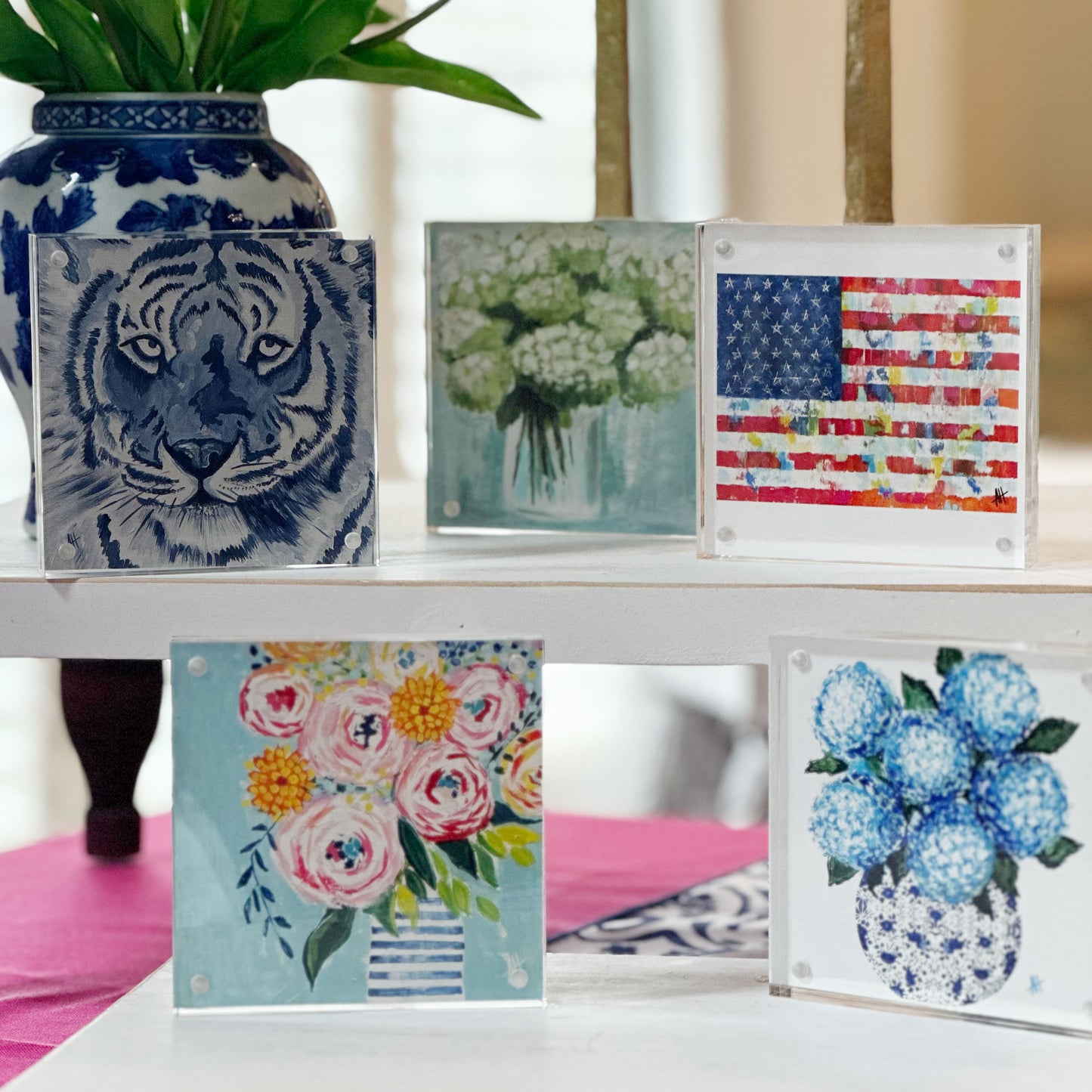 4x4 Stars and Stripes - Acrylic Frame