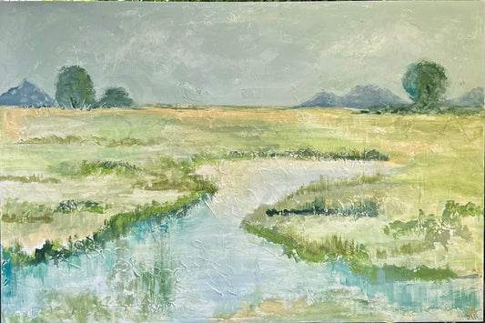 Serene Marsh 24x36