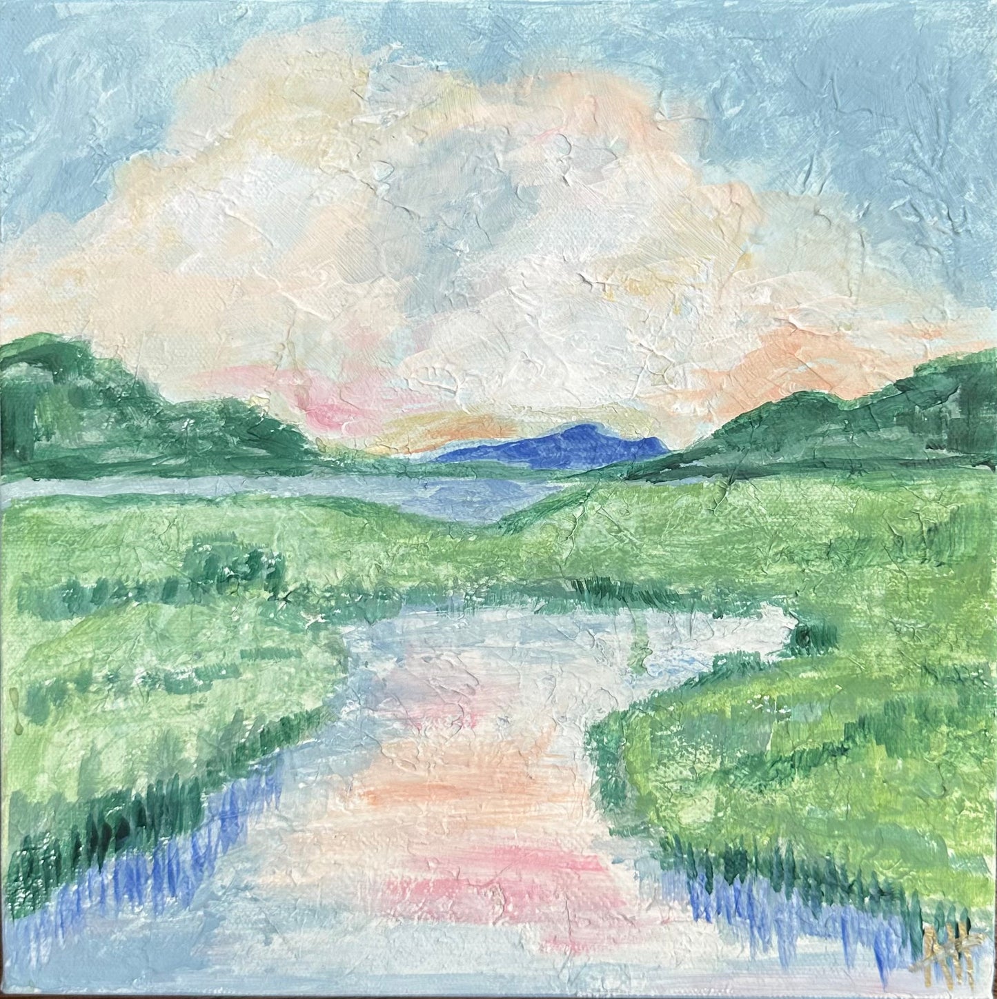 Colorful Marsh 10x10