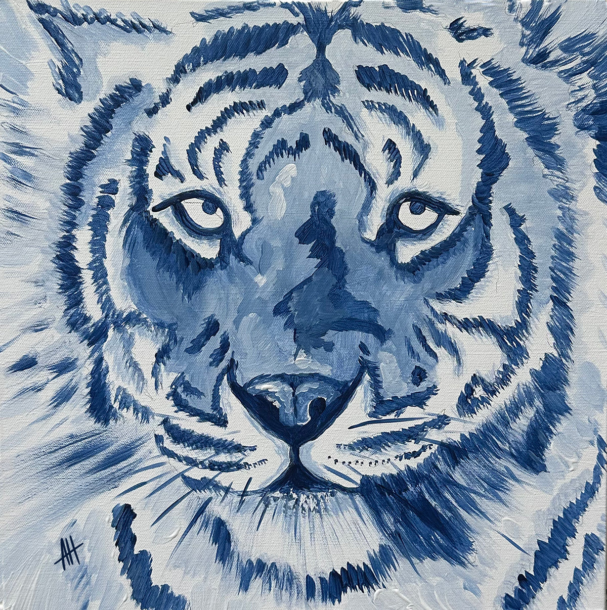 4x4 Blue Tiger - Acrylic Frame